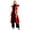 Red, variant on Women Cap Sleeve Shiny Metallic Notch Lapel Open Front Cardigan Coat Long Trench Jacket for Rave Party Clubwear Silver 3XL