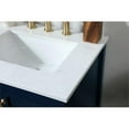 thumbnail image 4 of 24 inch single bathroom vanity in blue, 4 of 8