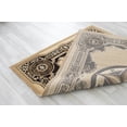 thumbnail image 6 of Allstar 8x10 Traditional Accent Rug in Berber with Chocolate Western Texas Star Design (8' x 10')…, 6 of 9