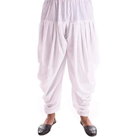 

Royal Kurta Men s Cotton Salwar (White Free Size)