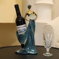 thumbnail image 3 of Soporte para vino, figuritas de bailarina, estante para botellas de vino, decoración, soporte para vino, diseño exquisito, 3 of 3