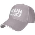 thumbnail image 2 of Seriously Bruh Hat Men Dad Hats Funny Caps, 2 of 7