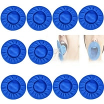 10pcs Dental Mouth Opener Non Latex Sterile Oral Lip Rubber Dam Cheek Retractor Blue
