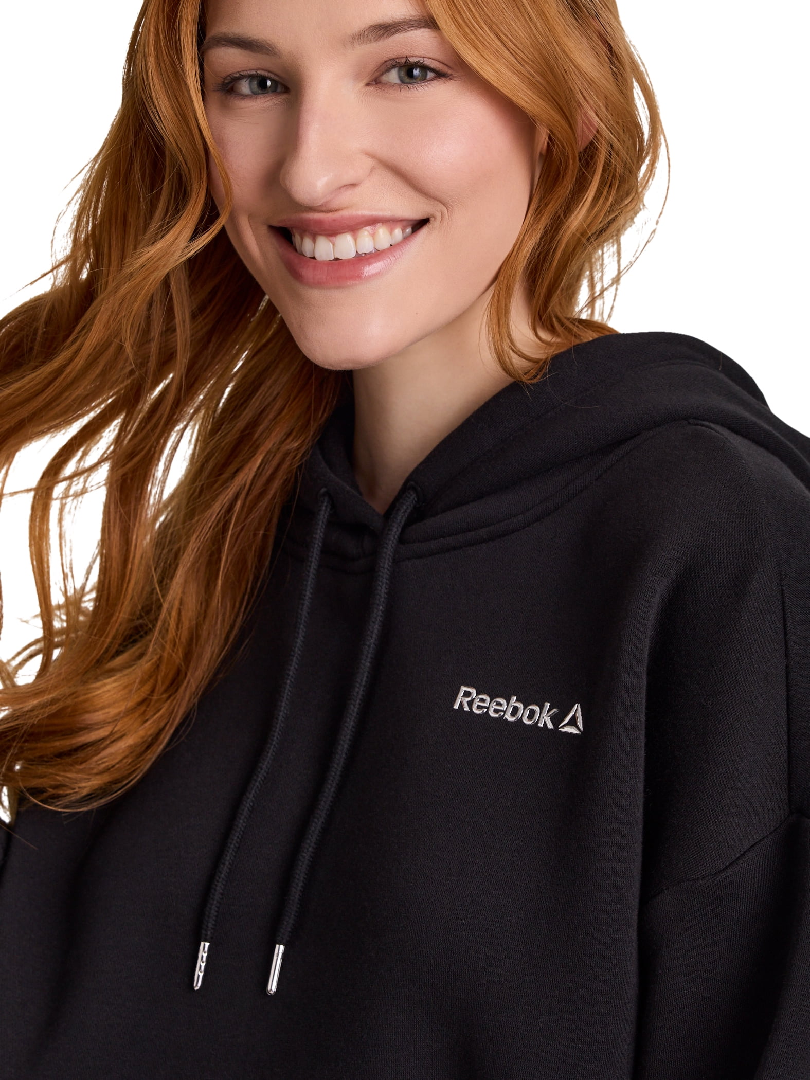 Reebok Women's and Women's Plus Game Day Fleece Oversize Hoodie, Sizes XS-4X