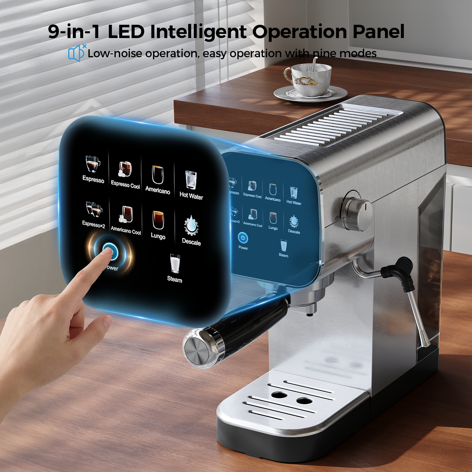 Patbrela 20 Bar Espresso Machine with Cold Brew photo 4