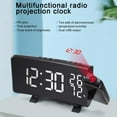 thumbnail image 2 of Brand Clearance! Projection Alarm Clock Digital Ceiling Display 180 Degree Projector Clock Wall Time Projection, 2 of 10