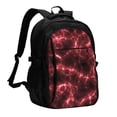 thumbnail image 1 of Fotbe Red Line Mochila con Estampado y Puerto USB para Hombre y Mujer, Mochila Antirrobo, Mochila de Viaje, Mochila Escolar, Mochila Universitaria, 1 of 7