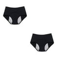 thumbnail image 3 of Sonducket Calzoncillos de mujer a prueba de fugas de diseño Simple, ropa interior reutilizable de Color sólido para niñas, bragas Type6 NO6, 3 of 6