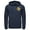Navy Blue, variant on Men's Star Trek: Discovery Pocket United Federation of Planets Pull Over Hoodie White Small