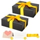 thumbnail image 1 of Cajas de regalo ZUVYRO negras brillantes de 28 x 18 x 9 cm, magnéticas, 2 unidades, 1 of 8
