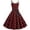 Glisme Red133, variant on Casual Dresses For Women Polka Dot Vintage 1950S Halterneck Rock Dress Swing Dress Red Sundress Anniversary Dresses