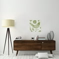 thumbnail image 2 of Global Gallery's Daphne Brissonnet 'Nordic Woodcut VII' Stretched Canvas Wall Art, 2 of 4