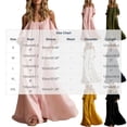 thumbnail image 3 of Guieoi Shift Dresses for Women 2026 Fall Off-Shoulder 3/4 Sleeve Maxi Dress with Pockets and Full Dress Blue XL, 3 of 5