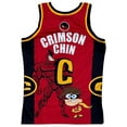 thumbnail image 3 of The Fairly Odd Parents Men's Headgear Classics Embroidered Basketball Jersey (X-Large, Red), 3 of 5