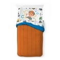thumbnail image 3 of Moonbug Blippi How Does This Work Blue 5 Piece Twin Bed Set with Sham, 100% Microfiber, 3 of 5