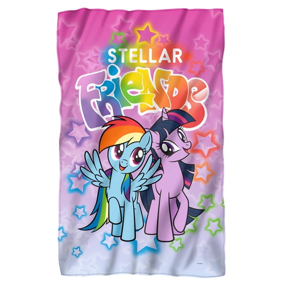 My Little Pony Blanket, Stellar Friends Fleece Blanket 36' x 58'