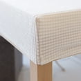 thumbnail image 4 of Chair Covers for Dining Room Set of 2 Beige Chairs Covers Kitchen Chair Covers, 4 of 6