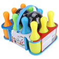 thumbnail image 1 of Juego de bolas de bolos de colores YUNYI BRAND para niños 10 pines 2 bolas 17 CM Deportes, 1 of 8