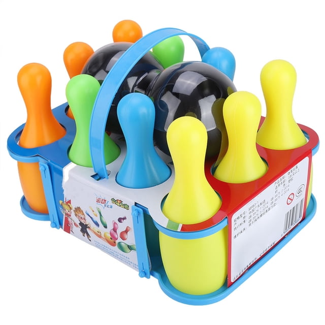 Juego de bolas de bolos de colores YUNYI BRAND para niños 10 pines 2 bolas 17 CM Deportes