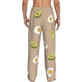 thumbnail image 3 of Disketp Egg And Avocado Men'S Pajama Pants - Ultra Soft Fleece Sleep And Lounge Pants (Size: S-Xxl), 3 of 9