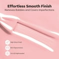 thumbnail image 6 of modelones Builder Nail Gel, 8-in-One Jelly Pink Builder, Peachy Pink Rubber Base Gel Polish, LED Lamp Cured Nude Color Base Hardener, Apex Building Strengthener Extension for Girls Home DIY Salon, 6 of 9