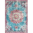 thumbnail image 2 of nuLOOM Leola Vintage Medallion Area Rug, 8' x 10', Multi, 2 of 2