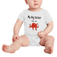 thumbnail image 2 of My Big Sister Is A Octopus Funny Baby Clothing Infant Boy Girl, 2 of 5