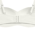 thumbnail image 4 of Levmjia Women's Strapless Wireless Bra Seamless Invisible Bandeau Bra with Adjustable Straps Convertible Push Up Comfort Support for Daily Wear, 4 of 6
