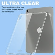 AICase For Apple iPad Air 11-inch(M2) 2024 Case Shockproof Crystal Thin Soft TPU Clear Bumper Cover