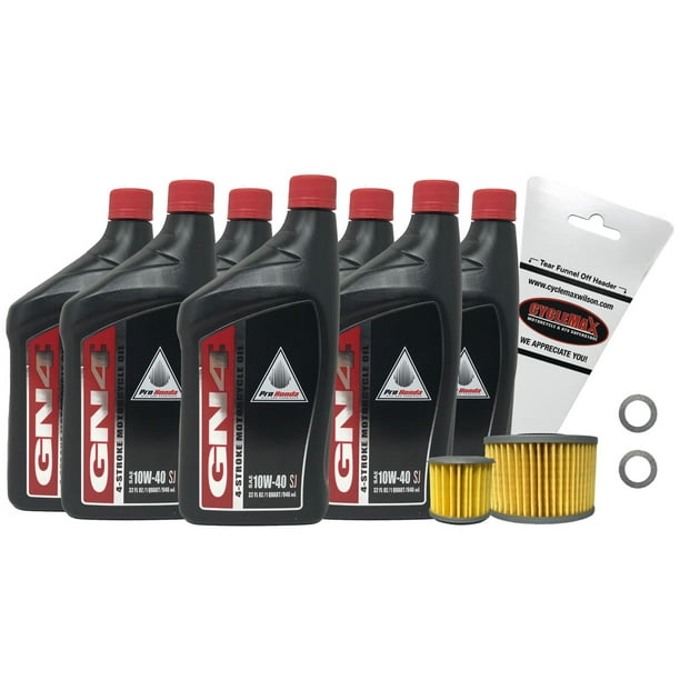 Cyclemax Oil Change Kit for 20162022 Honda Pioneer 1000 with 10W40