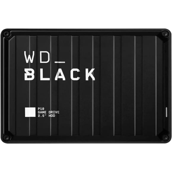 Disco duro externo portátil WD_BLACK P10 5TB para Playstation, Xbox y PC