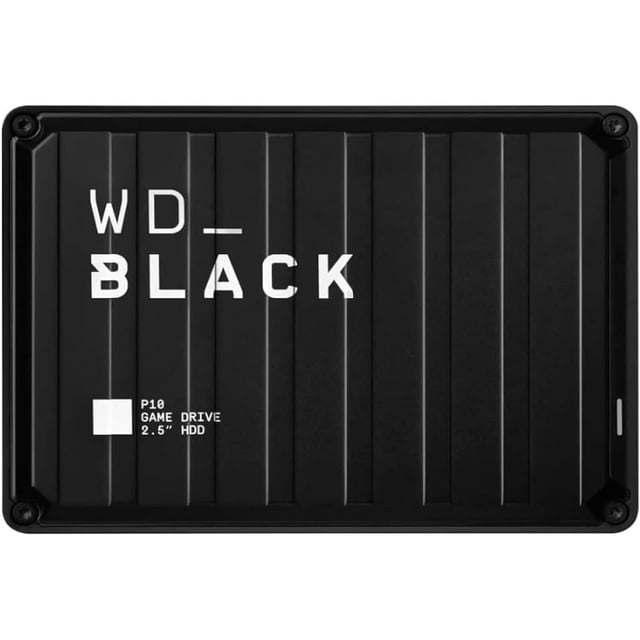 Disco duro externo portátil WD_BLACK P10 5TB para Playstation, Xbox y PC