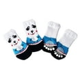 thumbnail image 5 of Dog Winter Shoes Slip Knit Socks Small Pet Cat Shoes Thick Warm Dog Socks Accessories - L Panda, 5 of 9