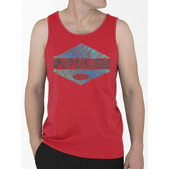 Pipeline Geometric Graphic Tee - Tank Top Men's
