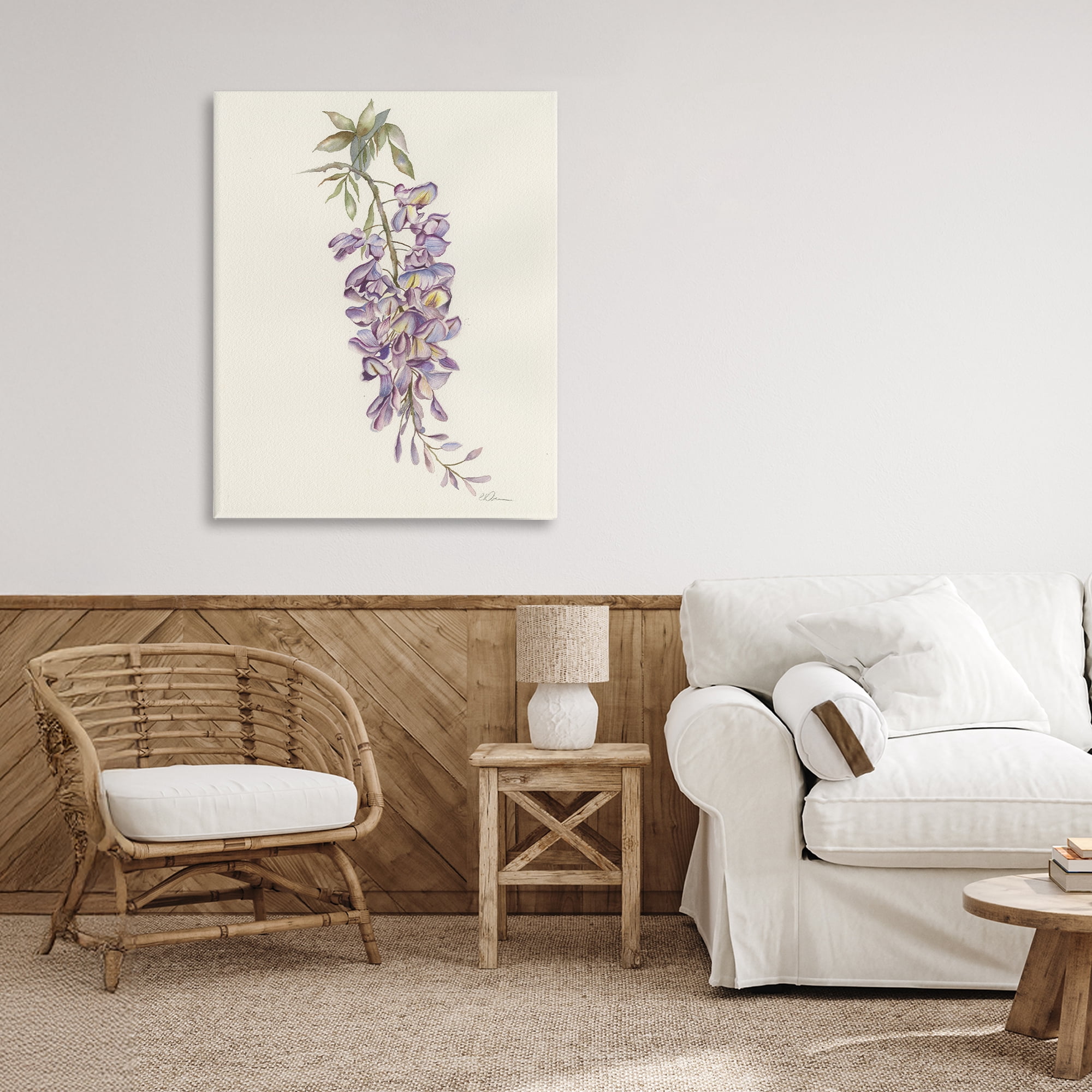 Stupell Industries Delicate Hyacinths Study Canvas Wall Art, design by Cady Driver