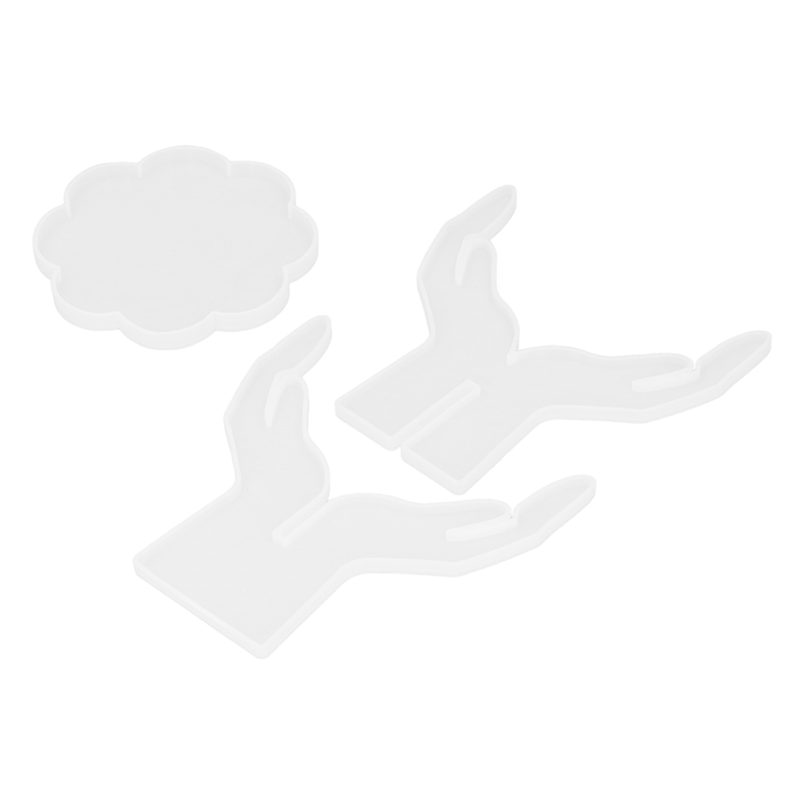 Zaqw DIY Flower Pot Shelf , Resin Flower Pot Shelf 3Pcs For DIY Crafts