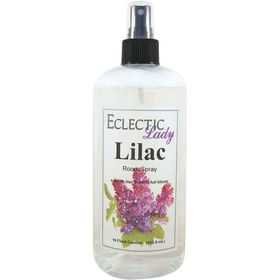 Lilac Room Spray by Eclectic Lady, 16 Ounces, Fragrant Aromatic Room Mist For Home, Room, Office