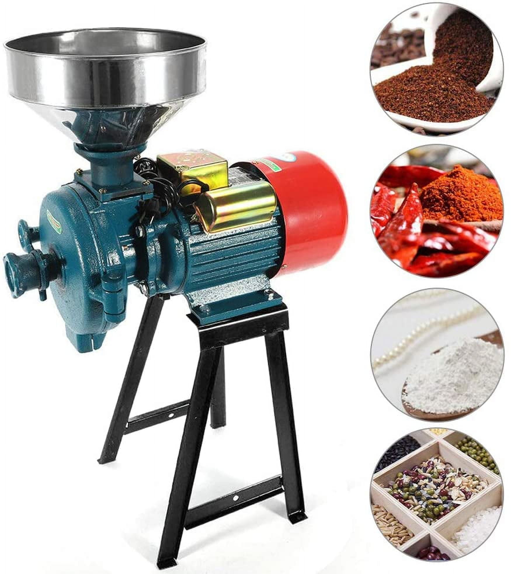 Slsy 2PCS Grinding Sheets for 3000W 110V Electric Grain Mill Heavy Duty Commercial Grain Grinder Machine Feed Grain Mills Grain Dry Feed Flour Mills Cereals Grinder