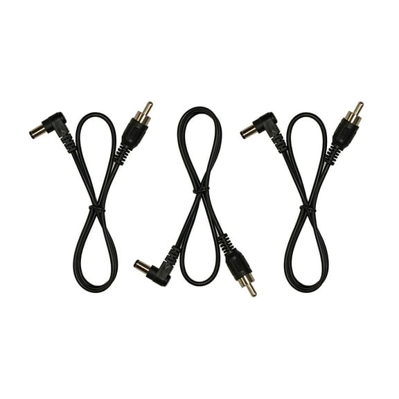 (3) Pack of Effects Pedal DC Power Cables for CIOKS & Eventide Power Supplies
