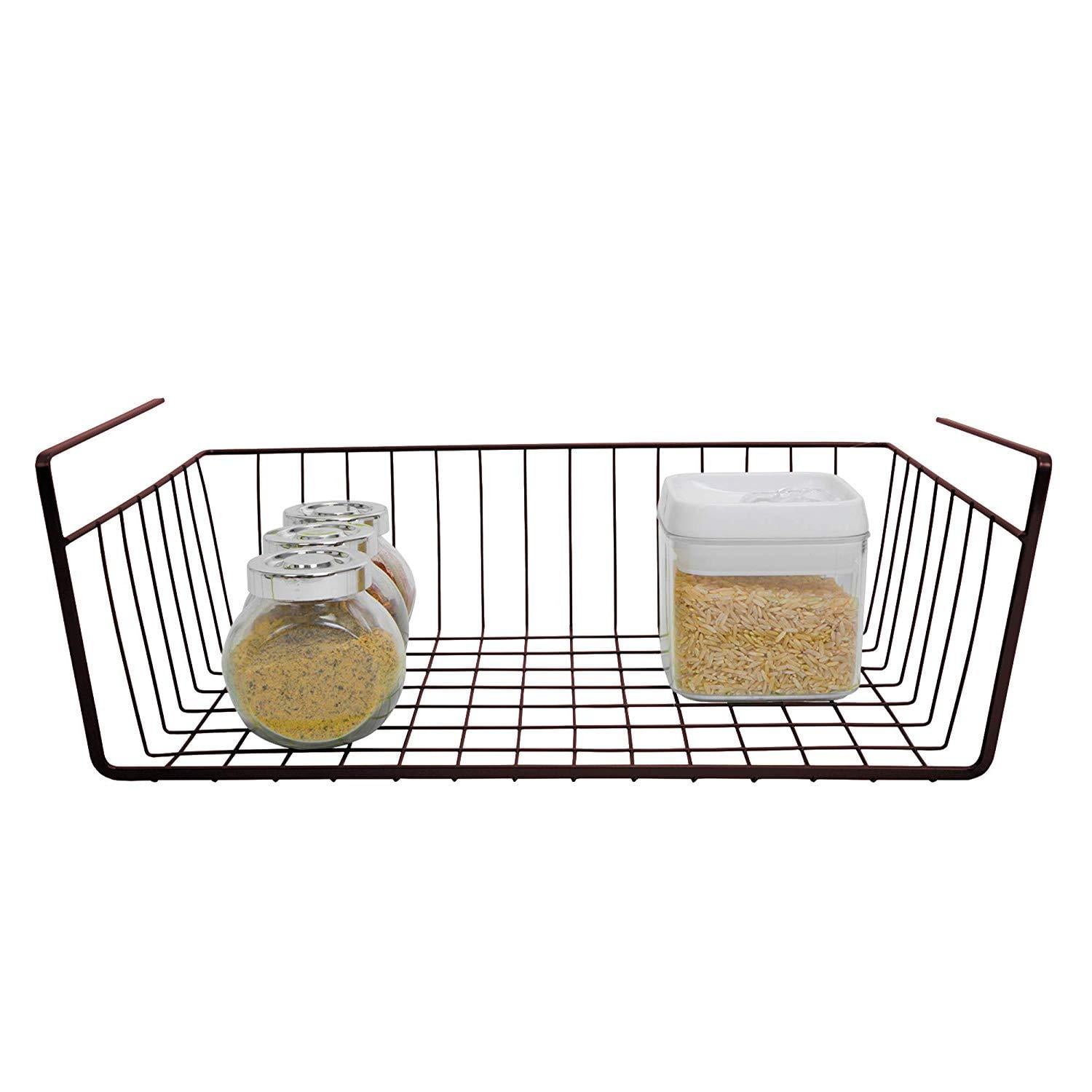 Smart Design Undershelf Storage Basket - 16 x 5.5 inch - Bed Bath