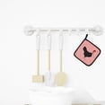 thumbnail image 3 of Caroline's Treasures Naked Neck Chicken Pink Check Pair of Pot Holders, 3 of 3