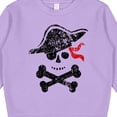 thumbnail image 3 of Inktastic Grunge Pirate Skull and Cross Bones Toddler Sweatshirt, 3 of 4