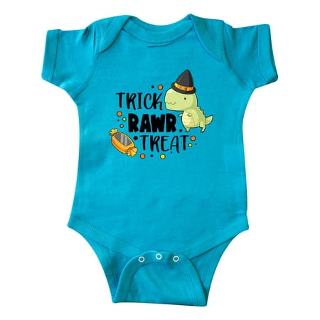 

Inktastic Halloween Trick Rawr Treat with Dinosaur Gift Baby Boy or Baby Girl Bodysuit