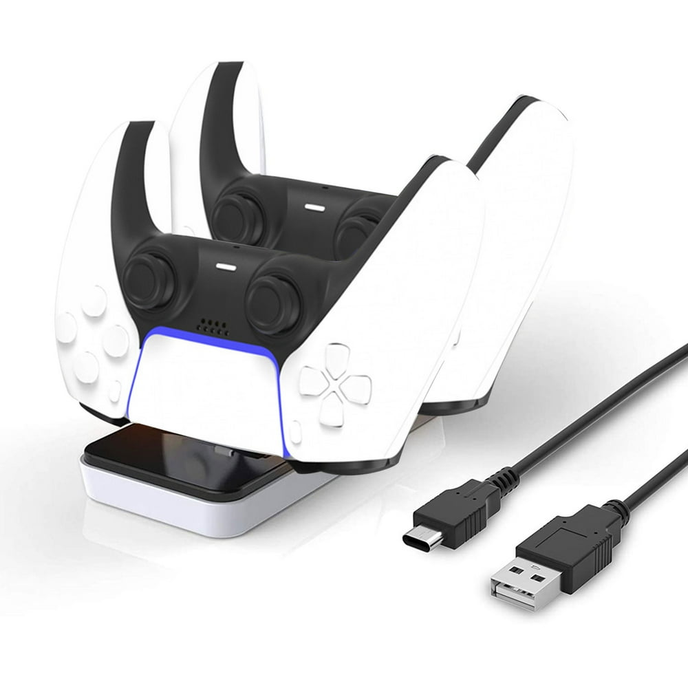 Charging Dock for PS5 Controller, TSV Dual Charging Charger Compatible