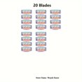 thumbnail image 1 of Multi-Layer Razor Hair Removal Tools Shaver Replacement Parts Classic Shaver Razor Blades, 1 of 5