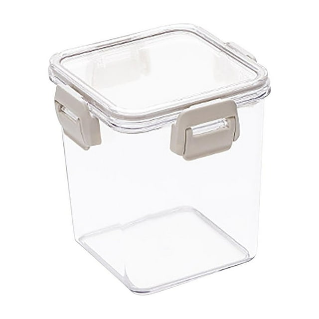 Conteneur de Stockage de Cuisine Scellé Carré pour Réfrigérateur Conservation et Organisation de Garde-Manger