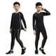 thumbnail image 4 of Mallas de entrenamiento para niños, ropa de secado rápido, ropa de otoño e invierno para niños, baloncesto, fútbol, ropa deportiva de fitness, traje para niños, 4 of 5