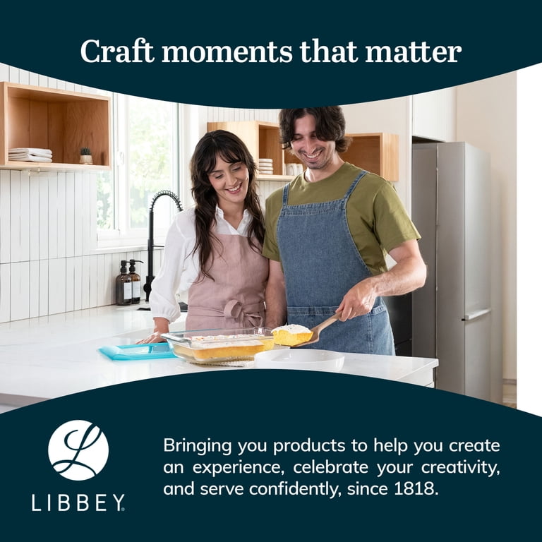 Libbey Baker's Premium 9x13 Glass Baking Dish Set of 2 photo 6