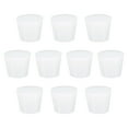 thumbnail image 1 of Uxcell 10 Pcs Tapones de Goma Sólida de Silicona Blanca, Tapones Cónicos para Fregaderos, Diámetro de 25 mm a 33 mm, 1 of 6