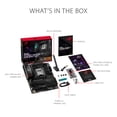 thumbnail image 6 of ASUS ROG STRIX X670E-F GAMING WIFI AMD X670 AM5 Ryzen Desktop 9000 8000 & 7000 ATX motherboard, 18+2 power stages, DDR5, 4x M.2 slots with heatsink, PCIe 5.0, USB 3.2 Gen 2x2, WiFi 6E, AI Cooling II, 6 of 12